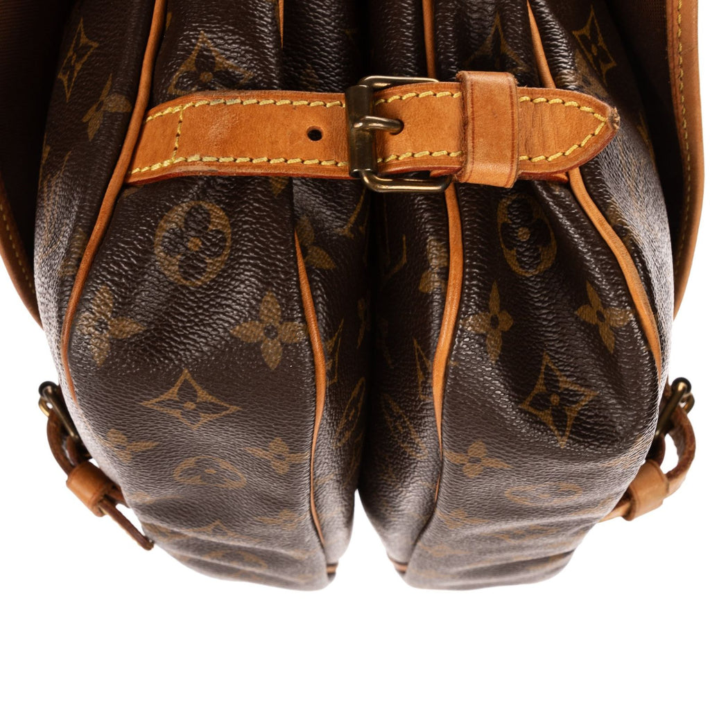 Louis Vuitton Saumur Brown Monogram Canvas — view 8