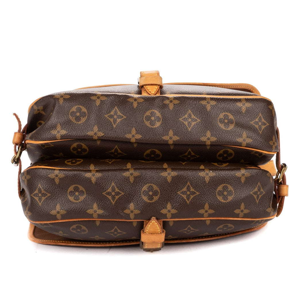 Louis Vuitton Saumur Brown Monogram Canvas — view 6