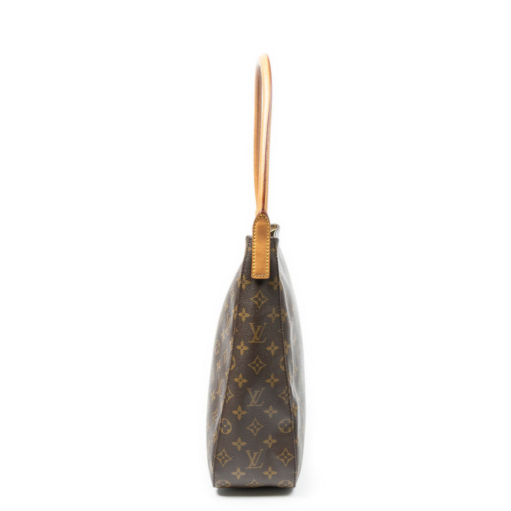 Louis Vuitton Looping Brown Monogram Canvas Shoulder — view 3