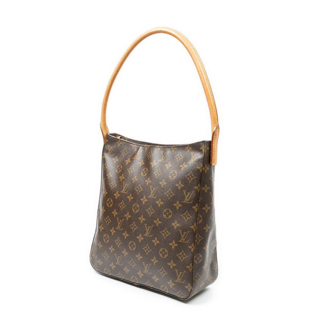 Louis Vuitton Looping Brown Monogram Canvas Shoulder — view 2