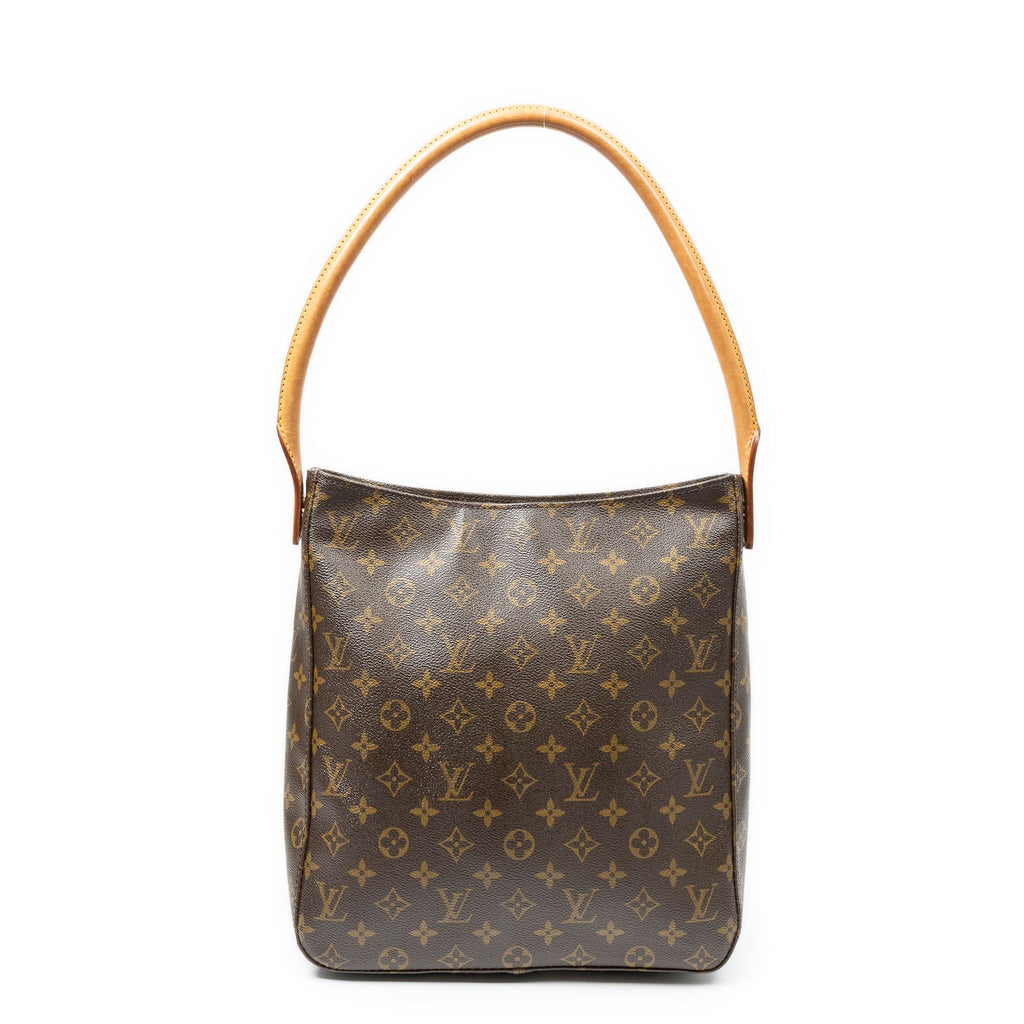 Louis Vuitton Looping Brown Monogram Canvas Shoulder