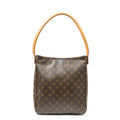 Louis Vuitton Looping Brown Monogram Canvas Shoulder