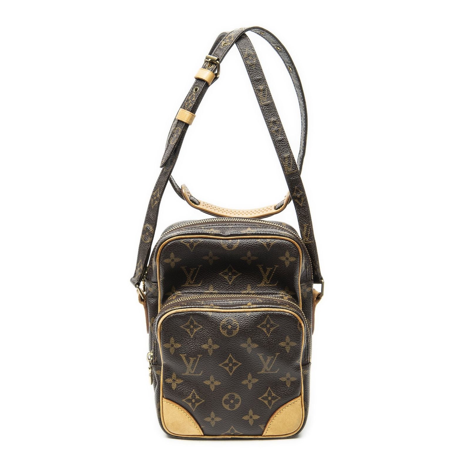 Louis Vuitton Amazon Brown Monogram Canvas Crossbody