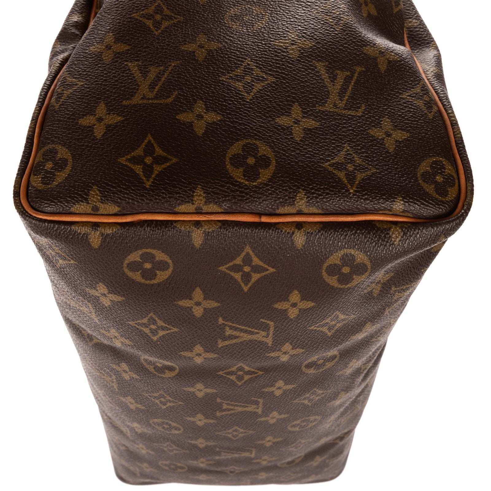 Louis Vuitton Speedy Brown Monogram Canvas Handbag — view 8