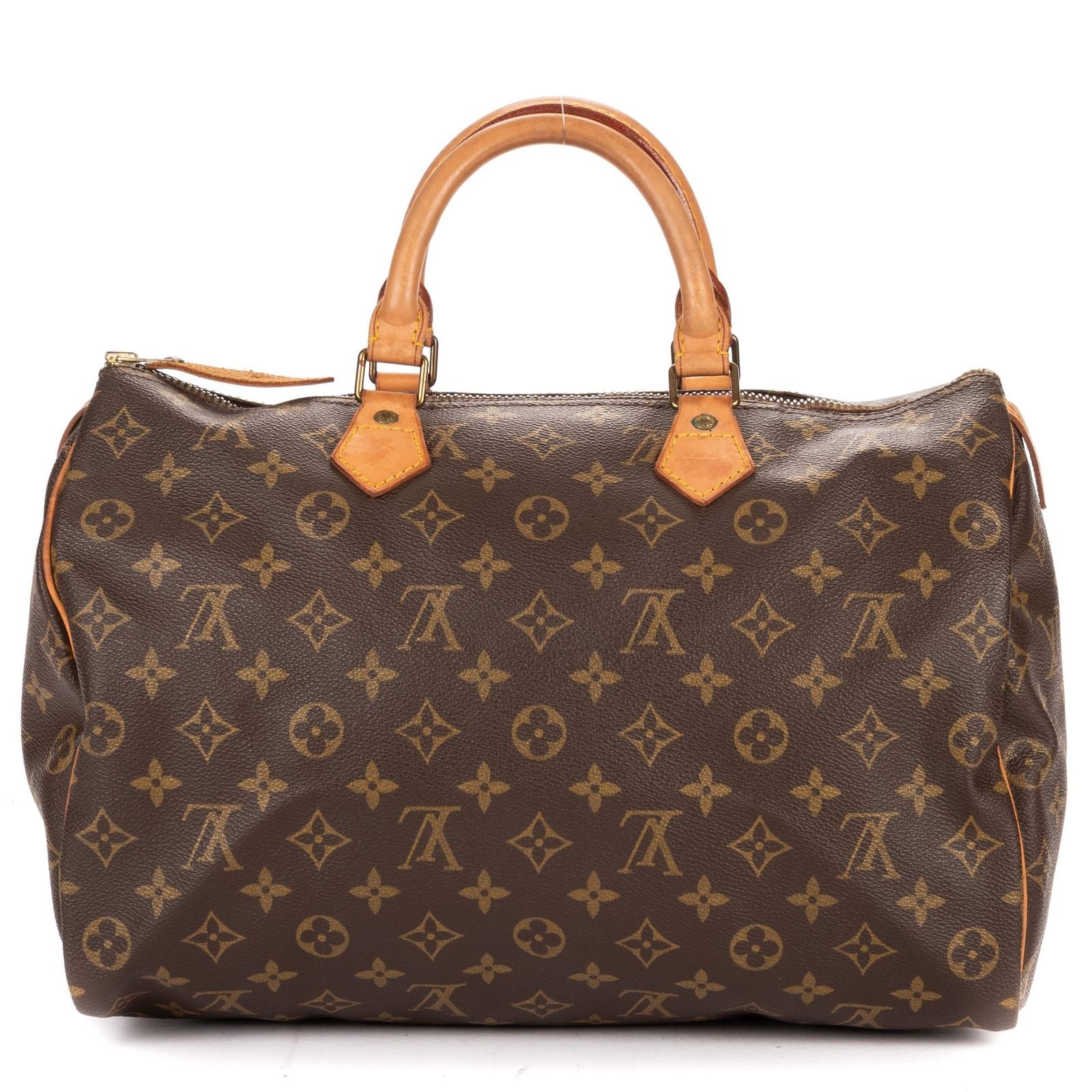 Louis Vuitton Speedy Brown Monogram Canvas Handbag — view 5