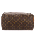 Louis Vuitton Speedy Brown Monogram Canvas Handbag — view 6