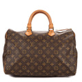 Louis Vuitton Speedy Brown Monogram Canvas Handbag