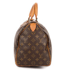 Louis Vuitton Speedy Brown Monogram Canvas Handbag — view 4