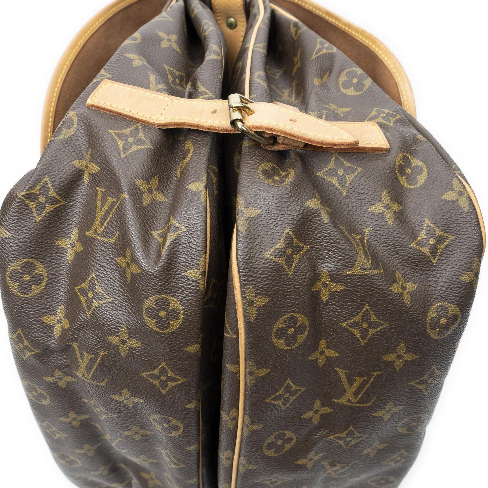 Louis Vuitton Saumur Brown Monogram Canvas — view 8