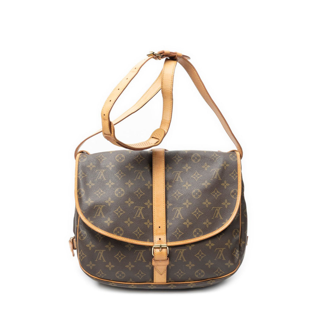 Louis Vuitton Saumur Brown Monogram Canvas — view 5