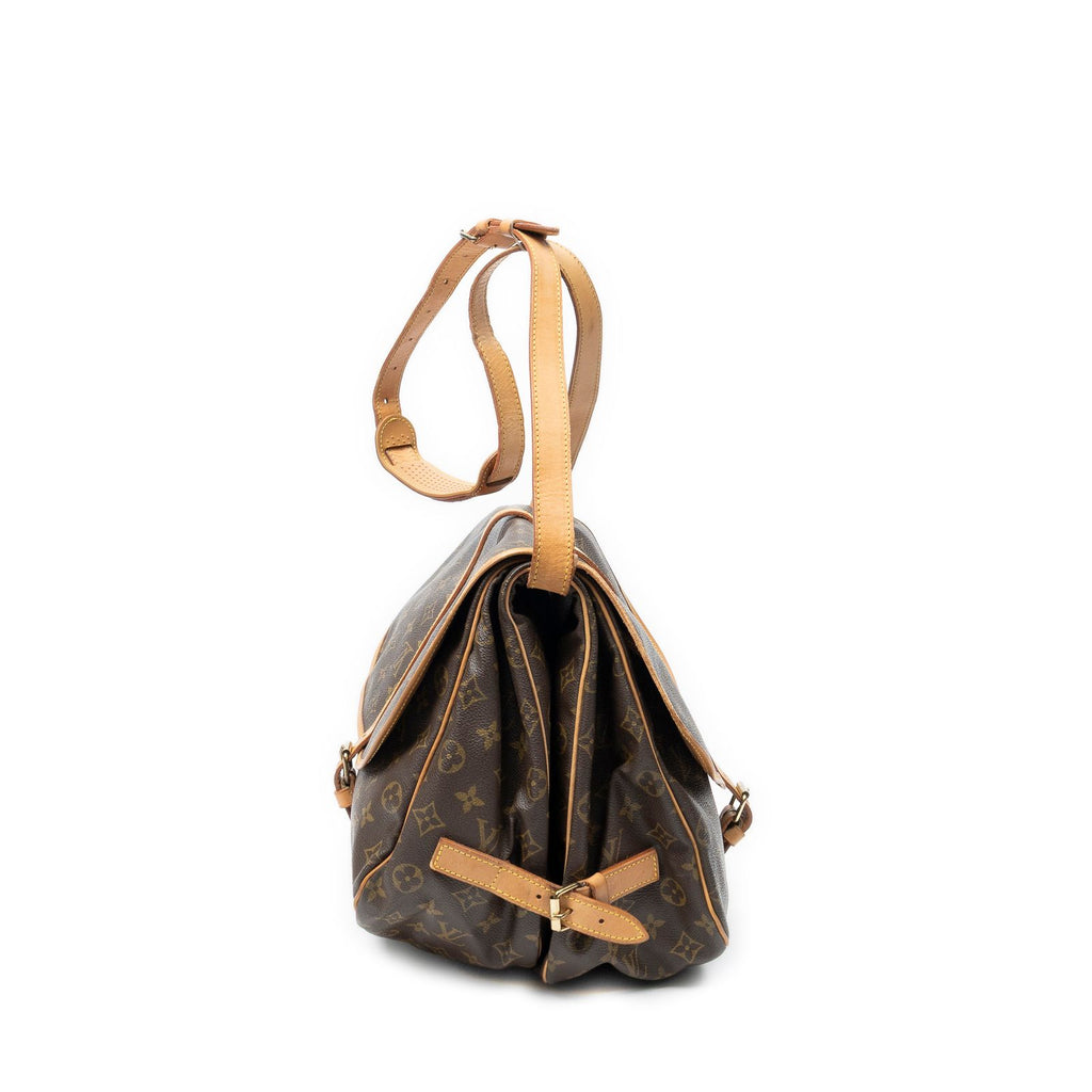Louis Vuitton Saumur Brown Monogram Canvas — view 4