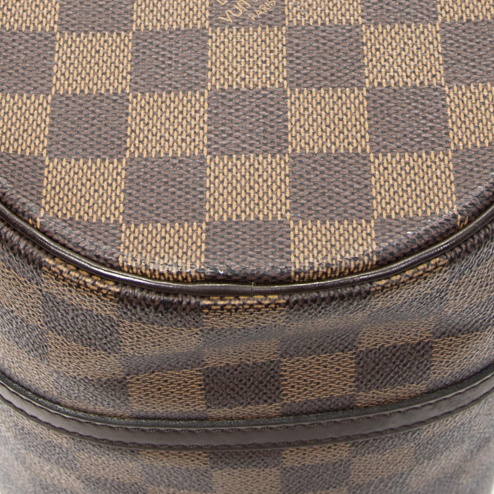 Louis Vuitton Papillon Brown Damier Ebene Handbag — view 8