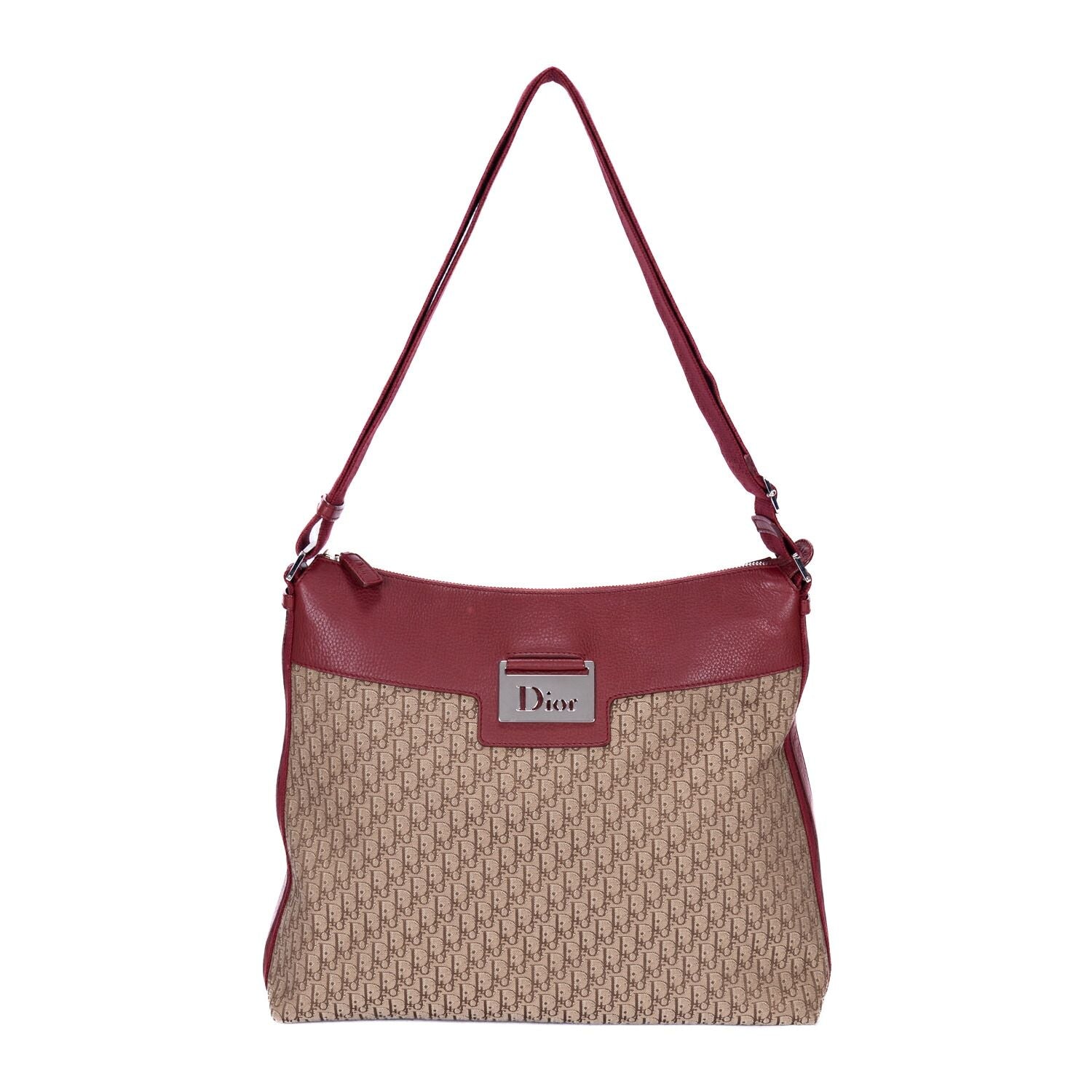 Dior Stoli Flap Messenger Beige Gandhi Trotter Canvas