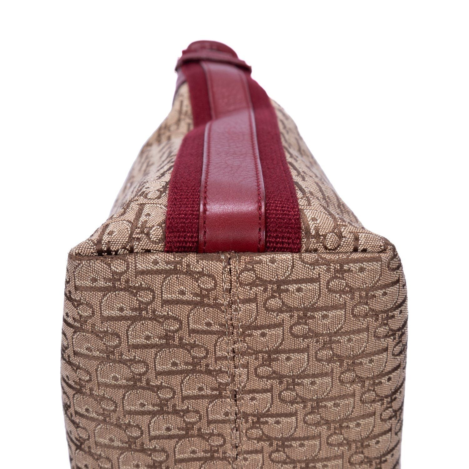Dior Stoli Flap Messenger Beige Gandhi Trotter Canvas — view 7