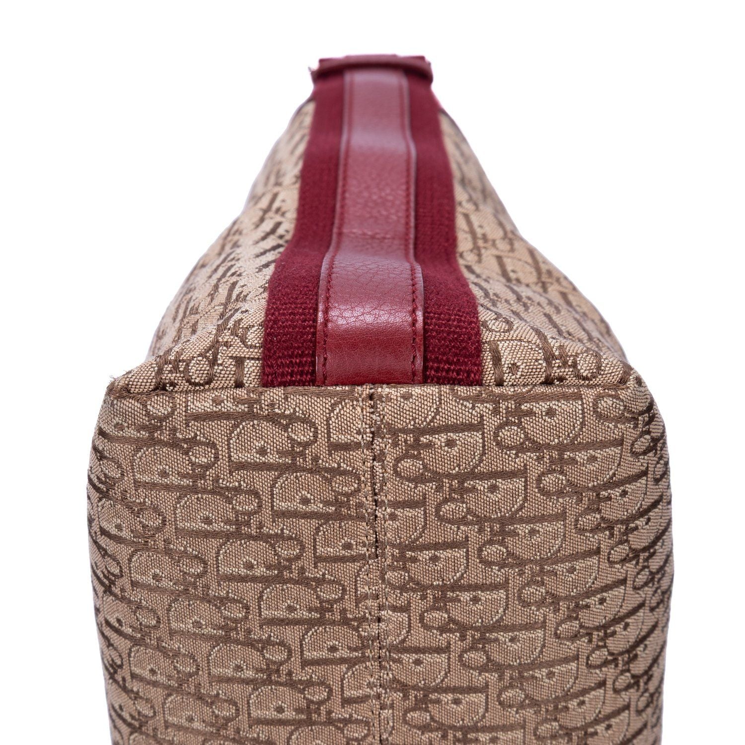 Dior Stoli Flap Messenger Beige Gandhi Trotter Canvas — view 8