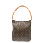 Louis Vuitton Looping Brown Monogram Canvas Shoulder