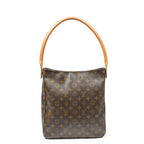 Louis Vuitton Looping Brown Monogram Canvas Shoulder — view 5