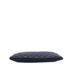 Chanel Large Case Clutch Black Quilted Lambskin Leather — view 6