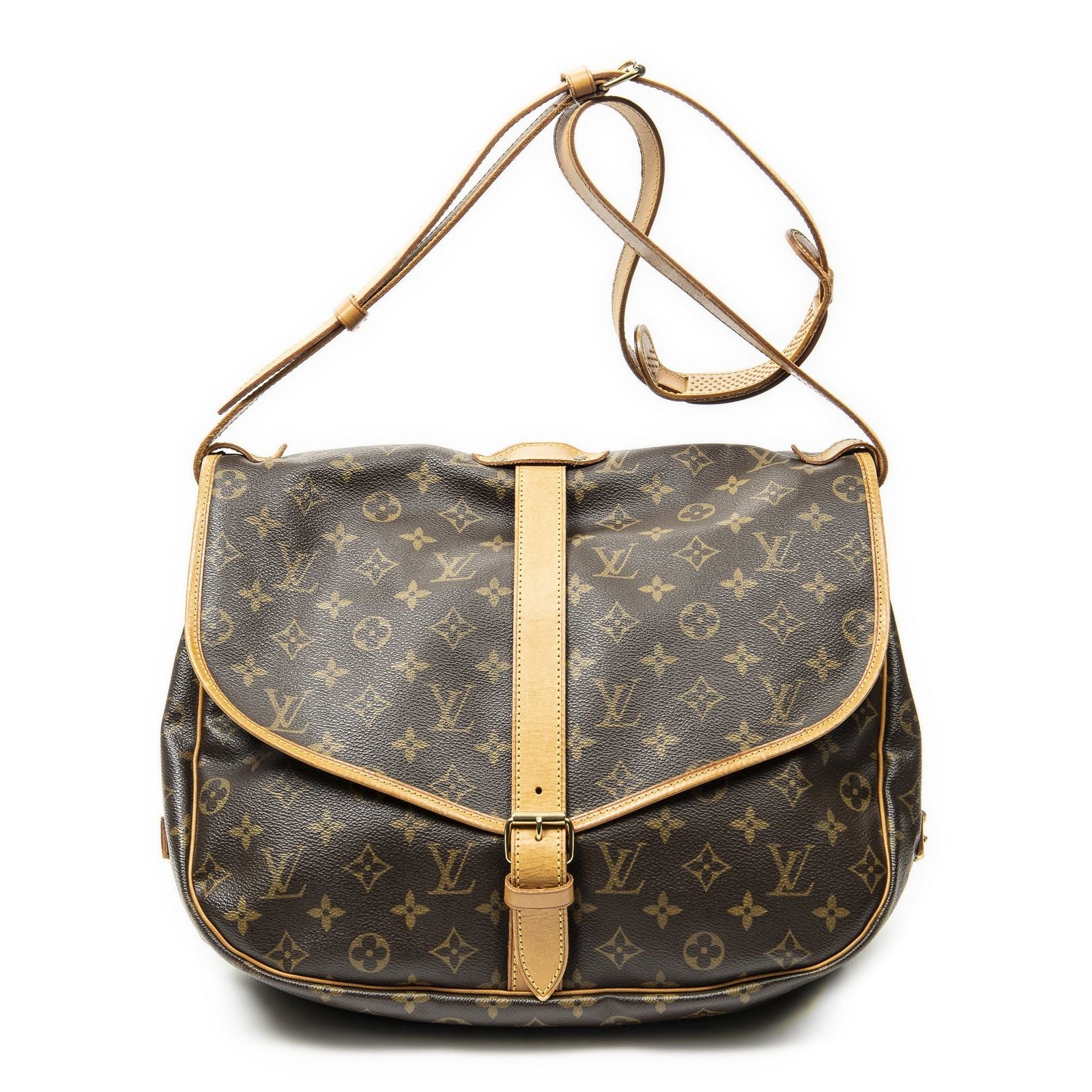 Louis Vuitton Saumur Brown Monogram Canvas