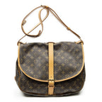 Louis Vuitton Saumur Brown Monogram Canvas — view 5