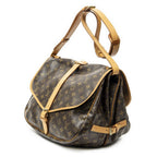 Louis Vuitton Saumur Brown Monogram Canvas — view 2