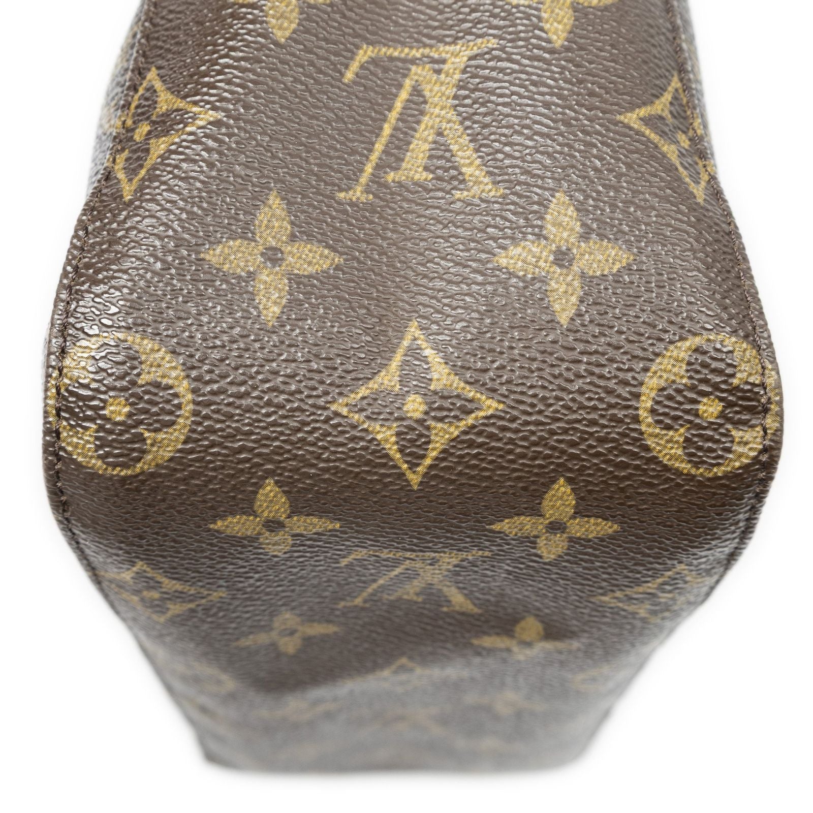 Louis Vuitton Looping Brown Monogram Canvas Shoulder — view 7