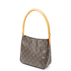 Louis Vuitton Looping Brown Monogram Canvas Shoulder — view 2