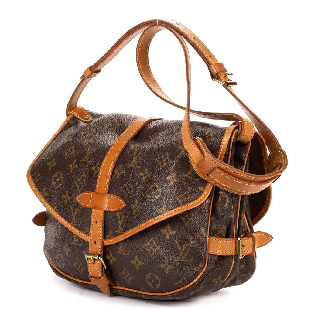 Louis Vuitton Saumur Brown Monogram Canvas — view 2