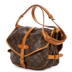 Louis Vuitton Saumur Brown Monogram Canvas — view 2