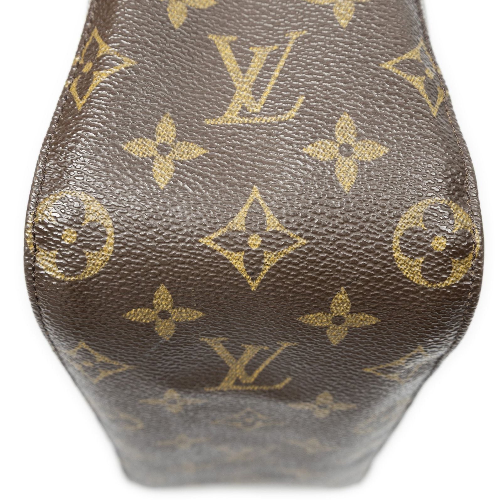 Louis Vuitton Looping Brown Monogram Canvas Shoulder — view 8