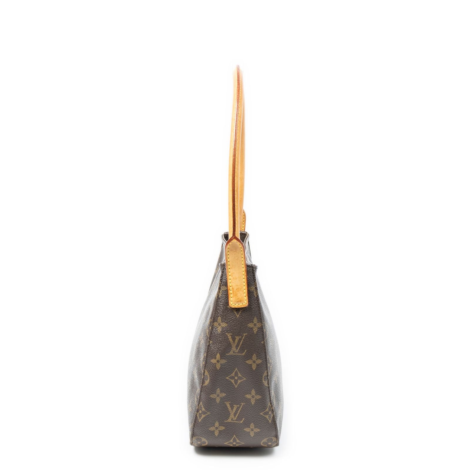 Louis Vuitton Looping Brown Monogram Canvas Shoulder — view 4