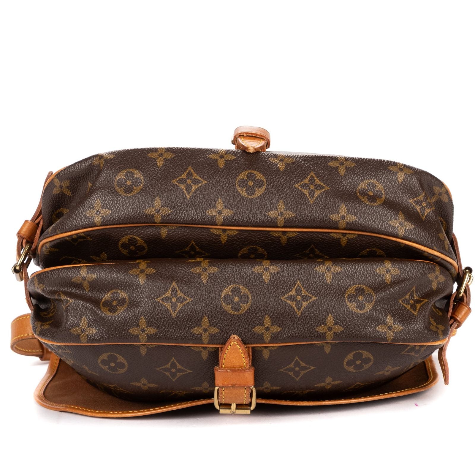 Louis Vuitton Saumur Brown Monogram Canvas — view 6
