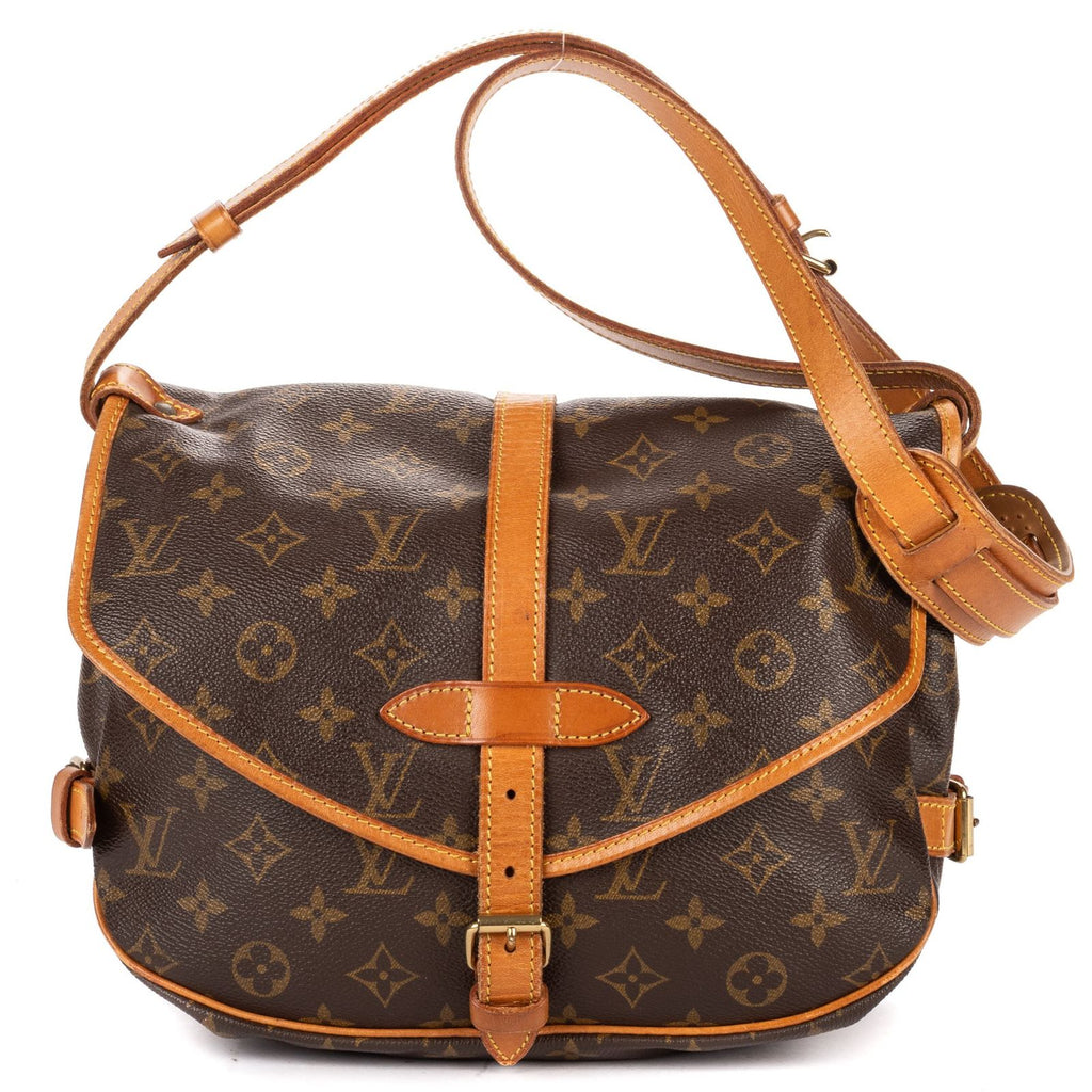 Louis Vuitton Saumur Brown Monogram Canvas
