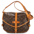 Louis Vuitton Saumur Brown Monogram Canvas