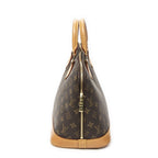 Louis Vuitton Alma Brown Monogram Canvas Handbag — view 3