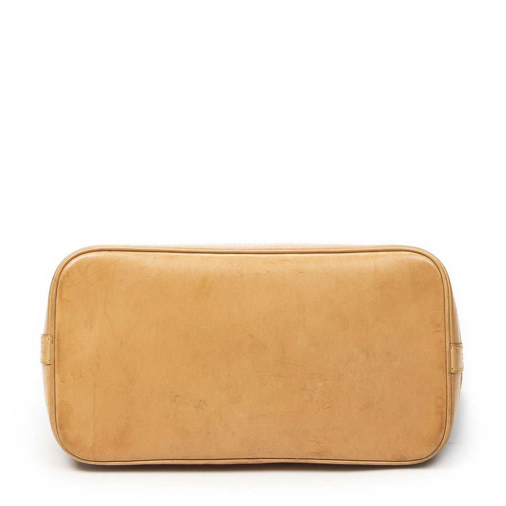 Louis Vuitton Alma Brown Monogram Canvas Handbag — view 6