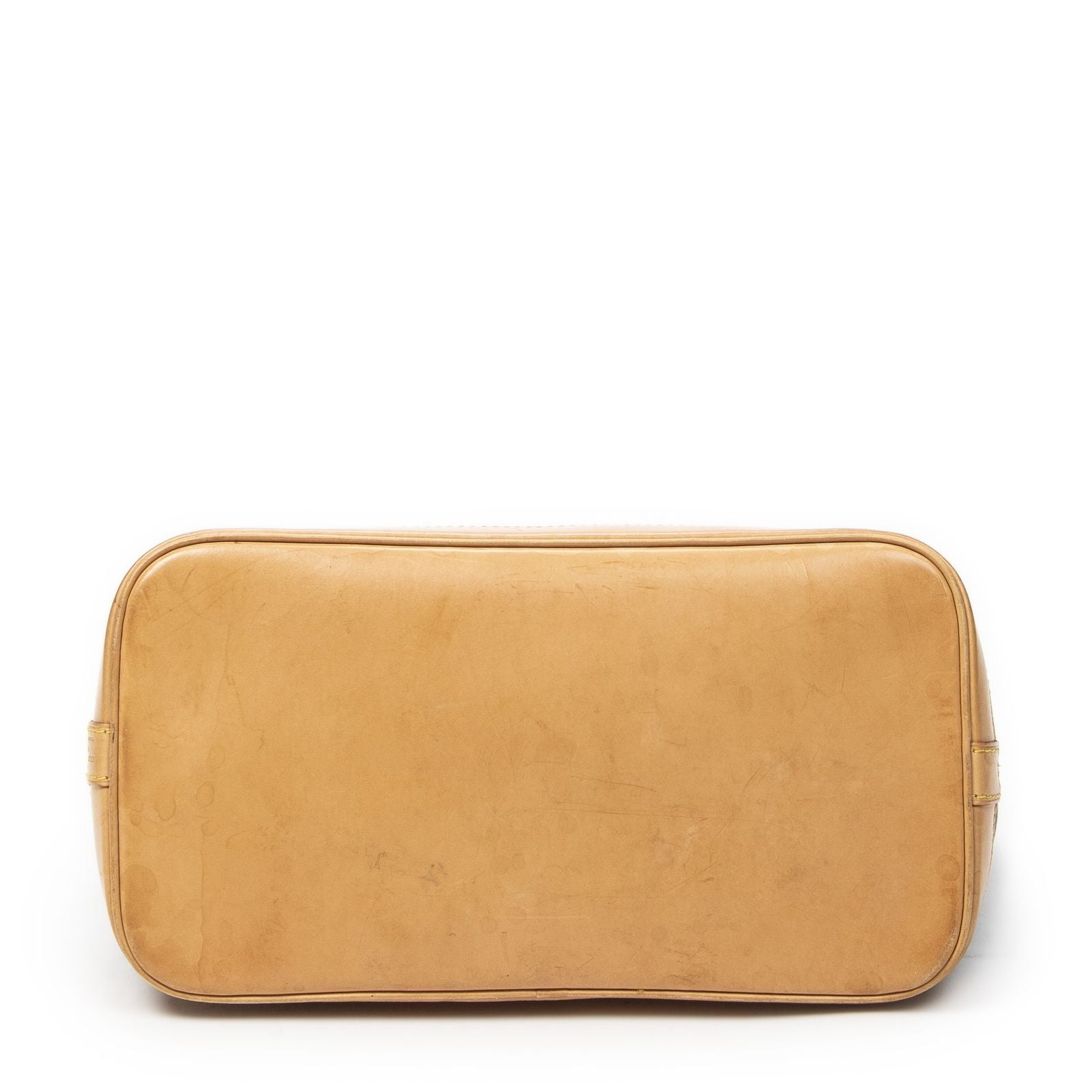 Louis Vuitton Alma Brown Monogram Canvas Handbag — view 6