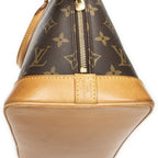 Louis Vuitton Alma Brown Monogram Canvas Handbag — view 7