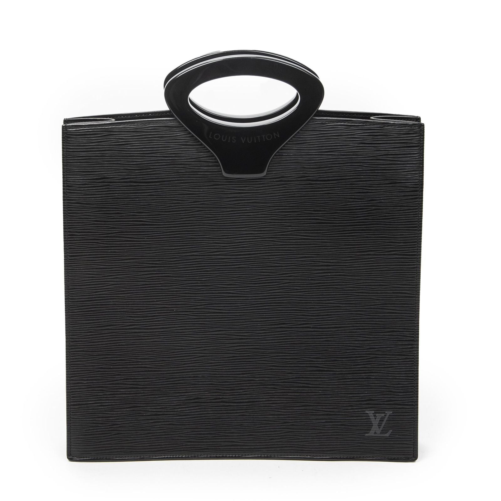 Louis Vuitton Black Epi Handbag