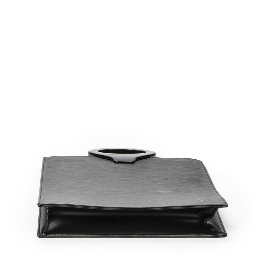 Louis Vuitton Black Epi Handbag — view 6