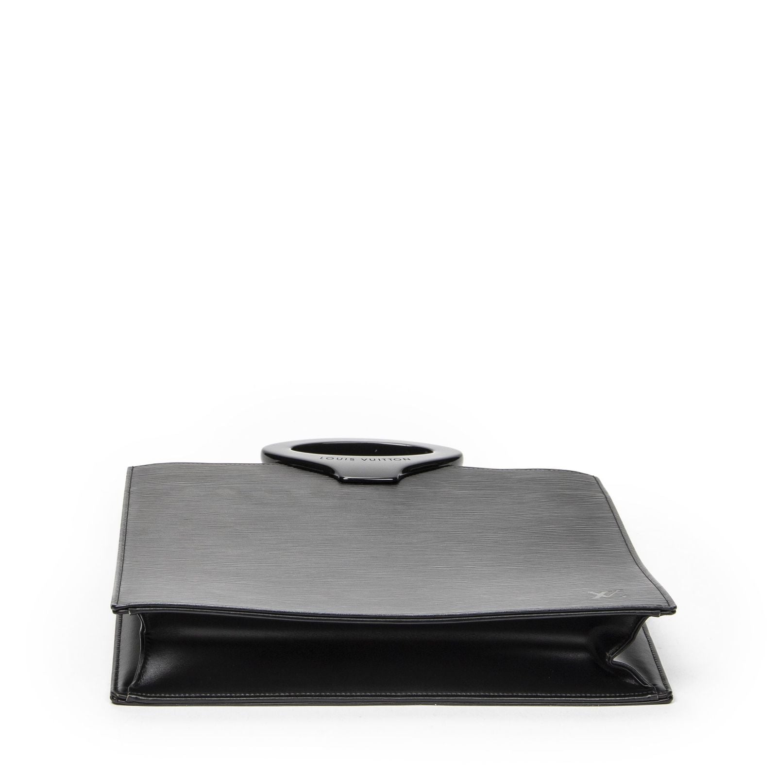 Louis Vuitton Black Epi Handbag — view 6