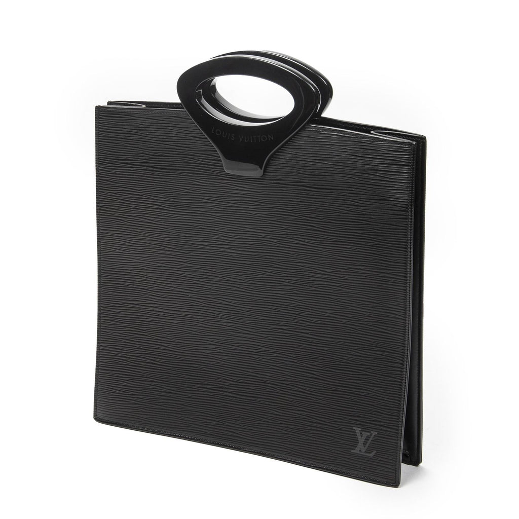 Louis Vuitton Black Epi Handbag — view 2