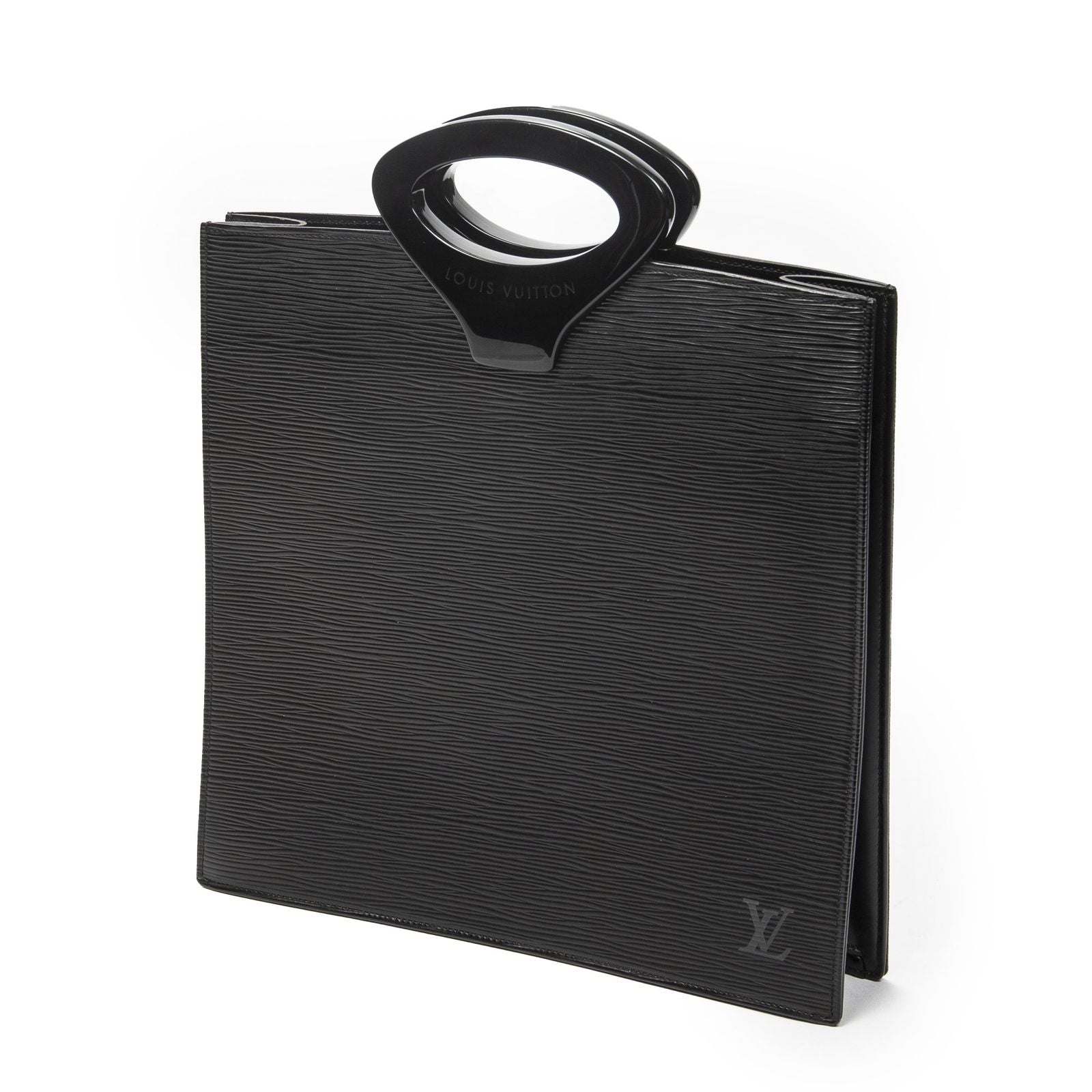 Louis Vuitton Black Epi Handbag — view 2