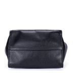 Prada Double Handle Tote Black Marmo Glace Leathera — view 6