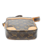 Louis Vuitton Danube Brown Monogram Canvas Crossbody — view 6
