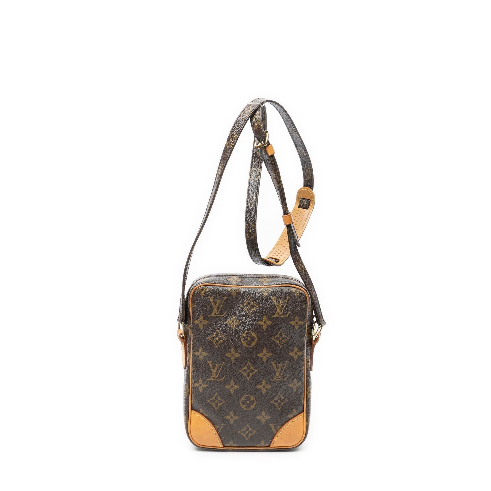 Louis Vuitton Danube Brown Monogram Canvas Crossbody — view 5