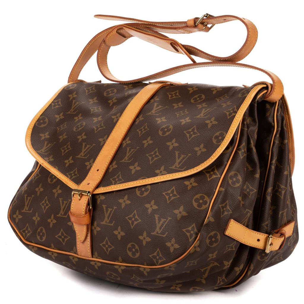 Louis Vuitton Saumur Brown Monogram Canvas — view 2