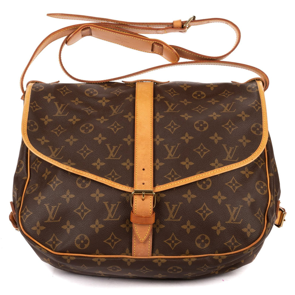Louis Vuitton Saumur Brown Monogram Canvas