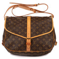 Louis Vuitton Saumur Brown Monogram Canvas