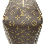 Louis Vuitton Deauville Brown Monogram Canvas Handbag — view 8